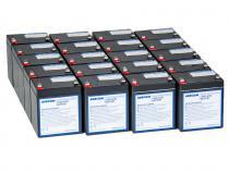 Zvi obrzok Nhradn baterie pro UPS HP Compaq R5500 XR - kit (20ks bateri) - RBC packy - nhrady
