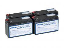 Zvi obrzok Nhradn baterie pro UPS HP Compaq T2200 XR - kit (4ks bateri) - RBC packy - nhrady