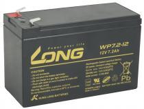 Zvi obrzok LONG baterie 12V 7,2Ah F2 (WP7.2-12) - UPS, EZS, EPS