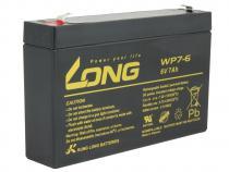 Zvi obrzok LONG baterie 6V 7Ah F1 (WP7-6) - UPS, EZS, EPS