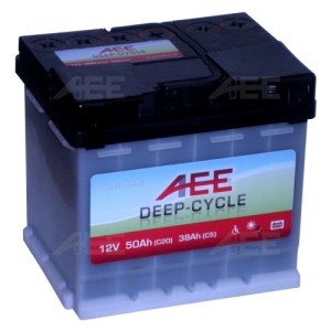 Zvi obrzok AEE DEEP-CYCLE 12V 50Ah - VPNIKOV akumultory