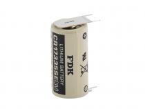 Zvi obrzok Nenabjec baterie 2/3A CR-17335SE-FT1 Sanyo FDK Lithium 1ks Bulk - s vvody do PCB - Lithiov