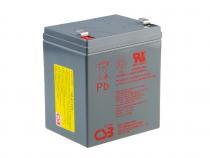 Zvi obrzok CSB baterie 12V 5,5Ah F2 HighRate LongLife 12 let (HRL 1225W) - UPS, EZS, EPS