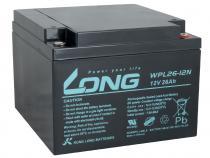 Zvi obrzok LONG baterie 12V 26Ah M5 LongLife 12 let (WPL26-12N) - UPS, EZS, EPS