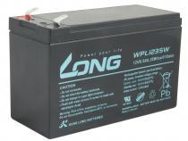 Zvi obrzok LONG baterie 12V 8,5Ah F2 HighRate LongLife 9 let (WPL1235W) - UPS, EZS, EPS